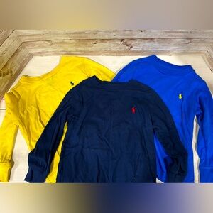 Lot of 3 Polo by Ralph Lauren long sleeve shirts